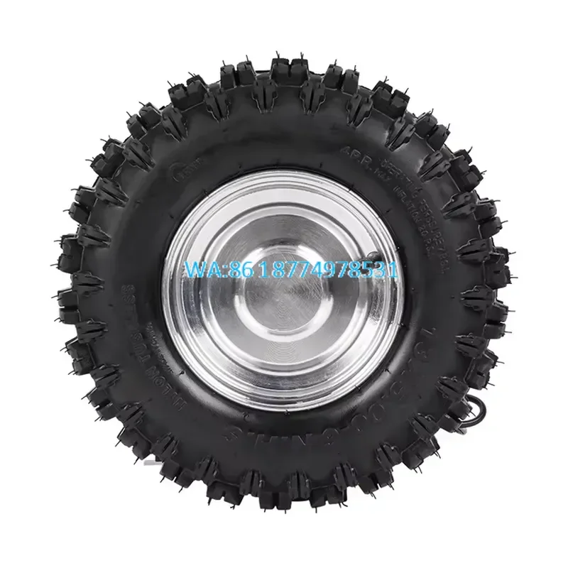 Wmwmnu 13inch 150N.m High Torque Geared Low-speed Off-road Tire Wheel Hub Motor for Handcart