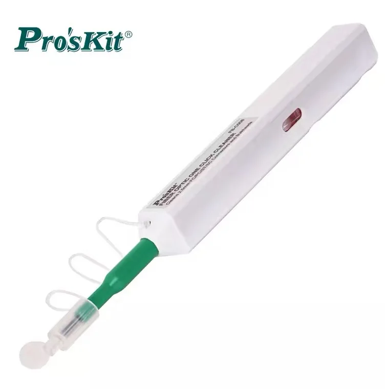 

Proskit FB-C008 2.5mm one-press FC\PC\ST\SC Fiber optic Cleaning Pen tool