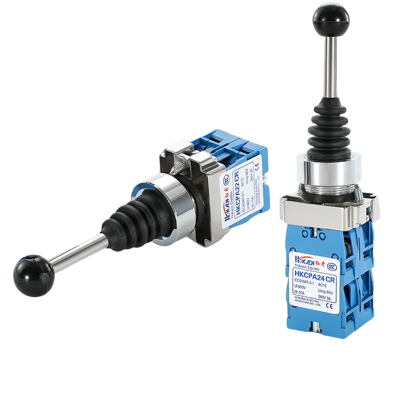 

Джойстик-переключатель Monolever Rocker Cross Главный переключатель 2-позиционный 4-позиционный самосброс Самоблокирующийся 2НО 4НО Размер отверстия 22 мм