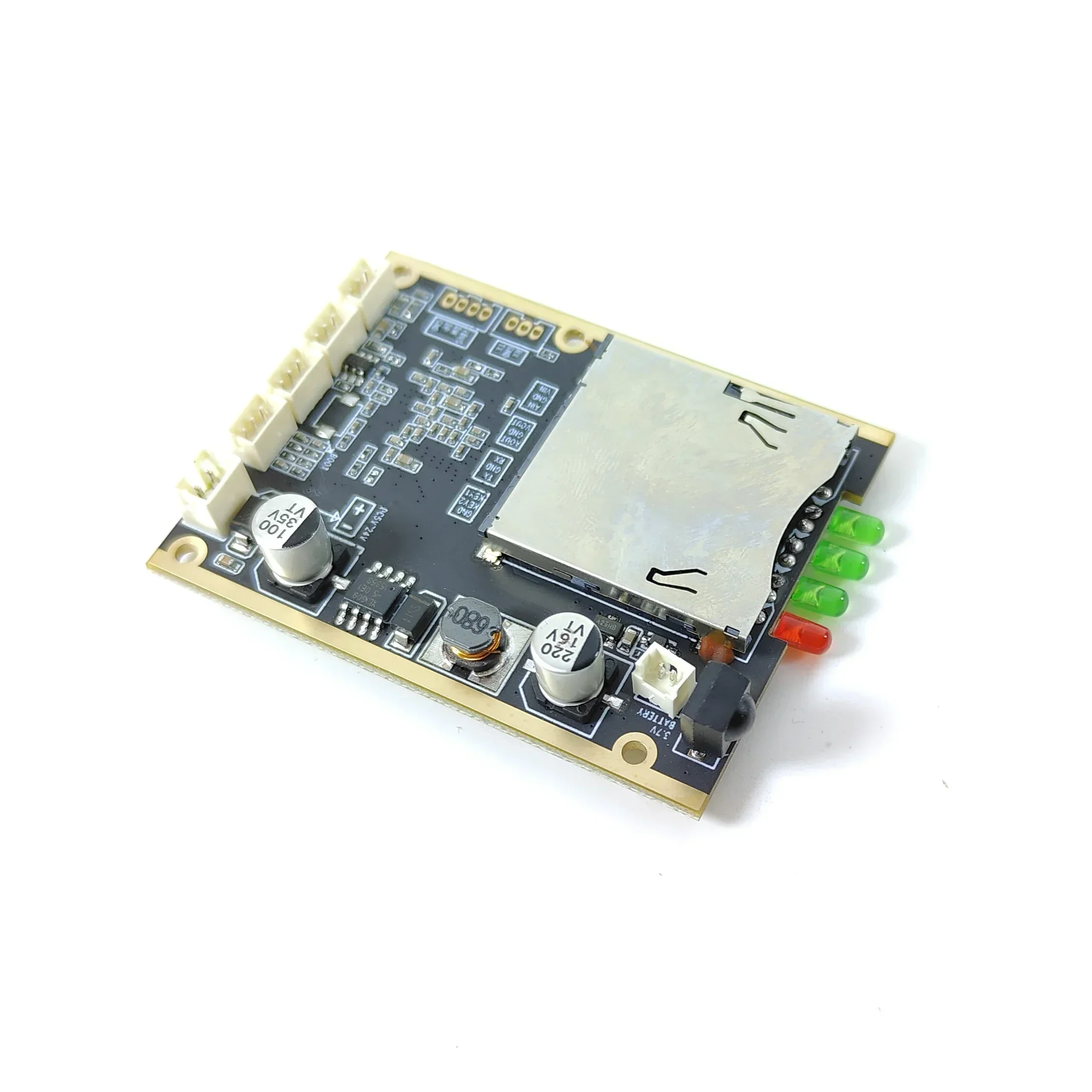 DFS121 1CH Mini Video Recording DVR Board Module CCTV Camera Recorder One Channel Board Infrared Remote Control Support SD Card