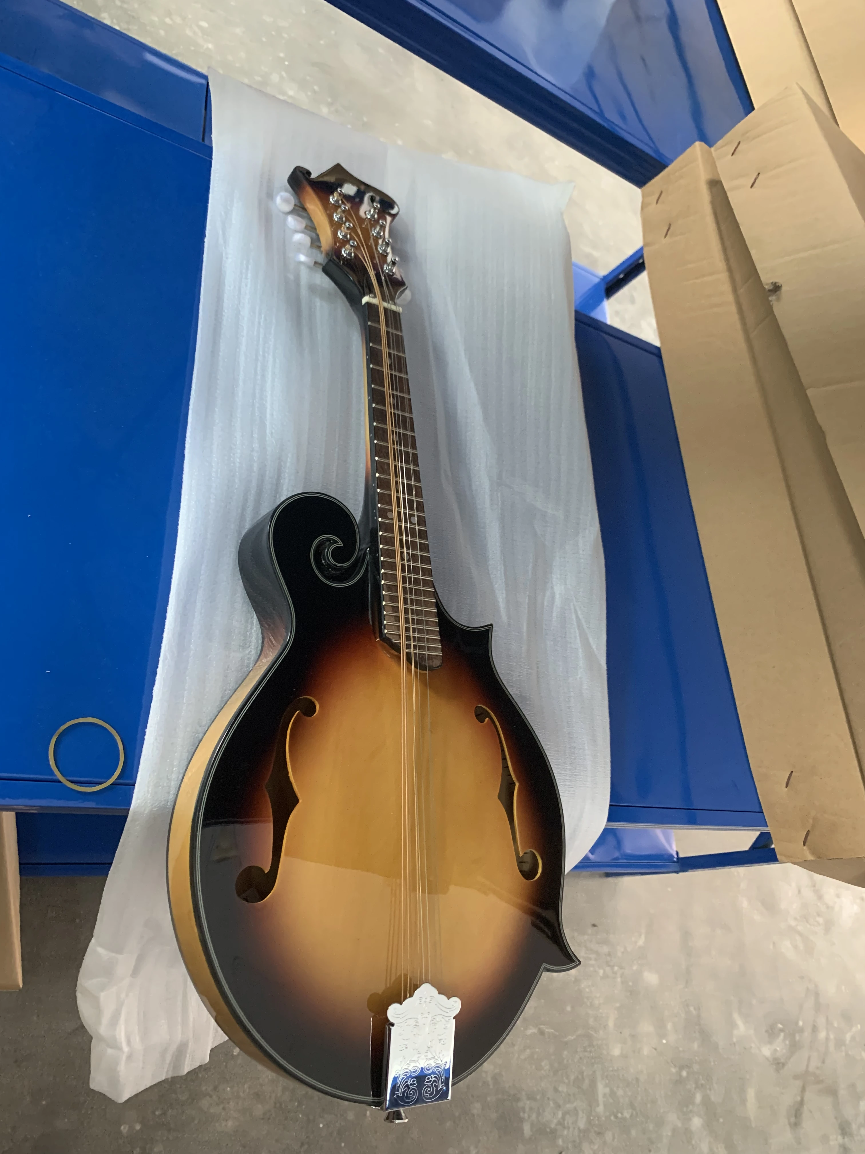 8-String Mandolin, SUNBURST Gl - Musical Instrument Mandolin ulasan dan harga
