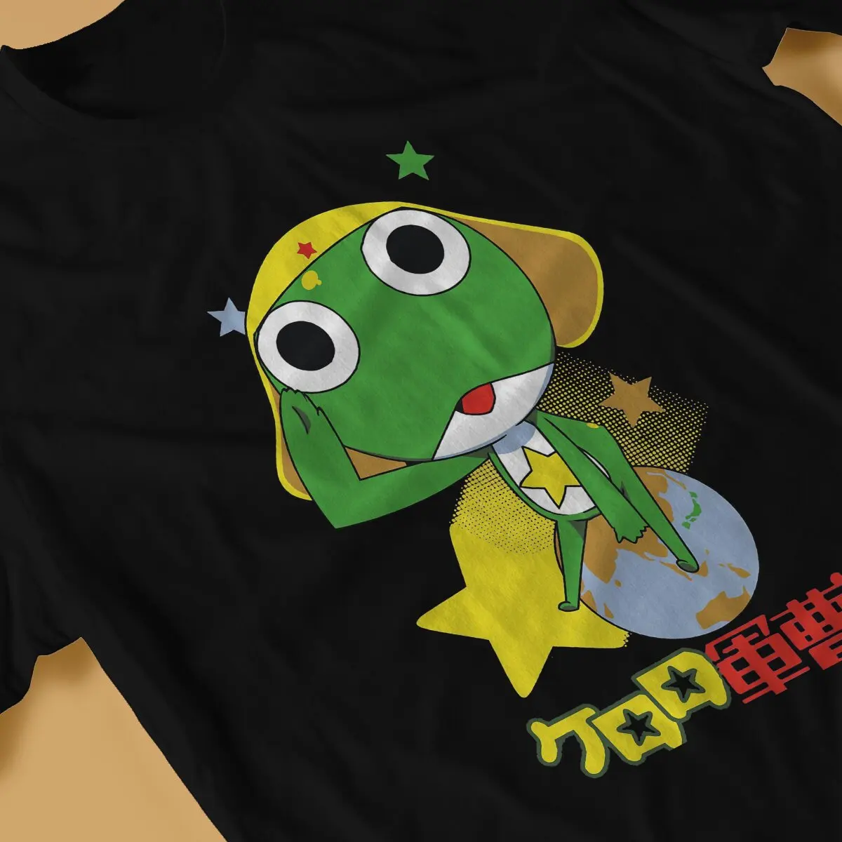 Sgt Frog Keroro guntso Cartoon Anime Man TShirt Graphic distintivo T Shirt felpe originali Hipster