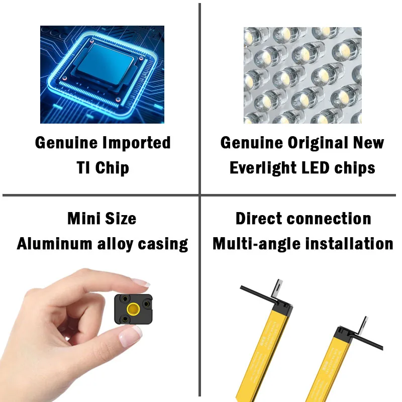 Mini Ultra-slim Safety Light Curtain, Micro Infrared Through-beam Sensor for Punch Press & Hydraulic Press