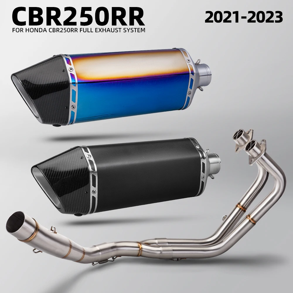 

Slip On For CB250R CBR300 CBR250 CBR 300 Racing Motorcycle Exhaust Front Link Pipe 51mm