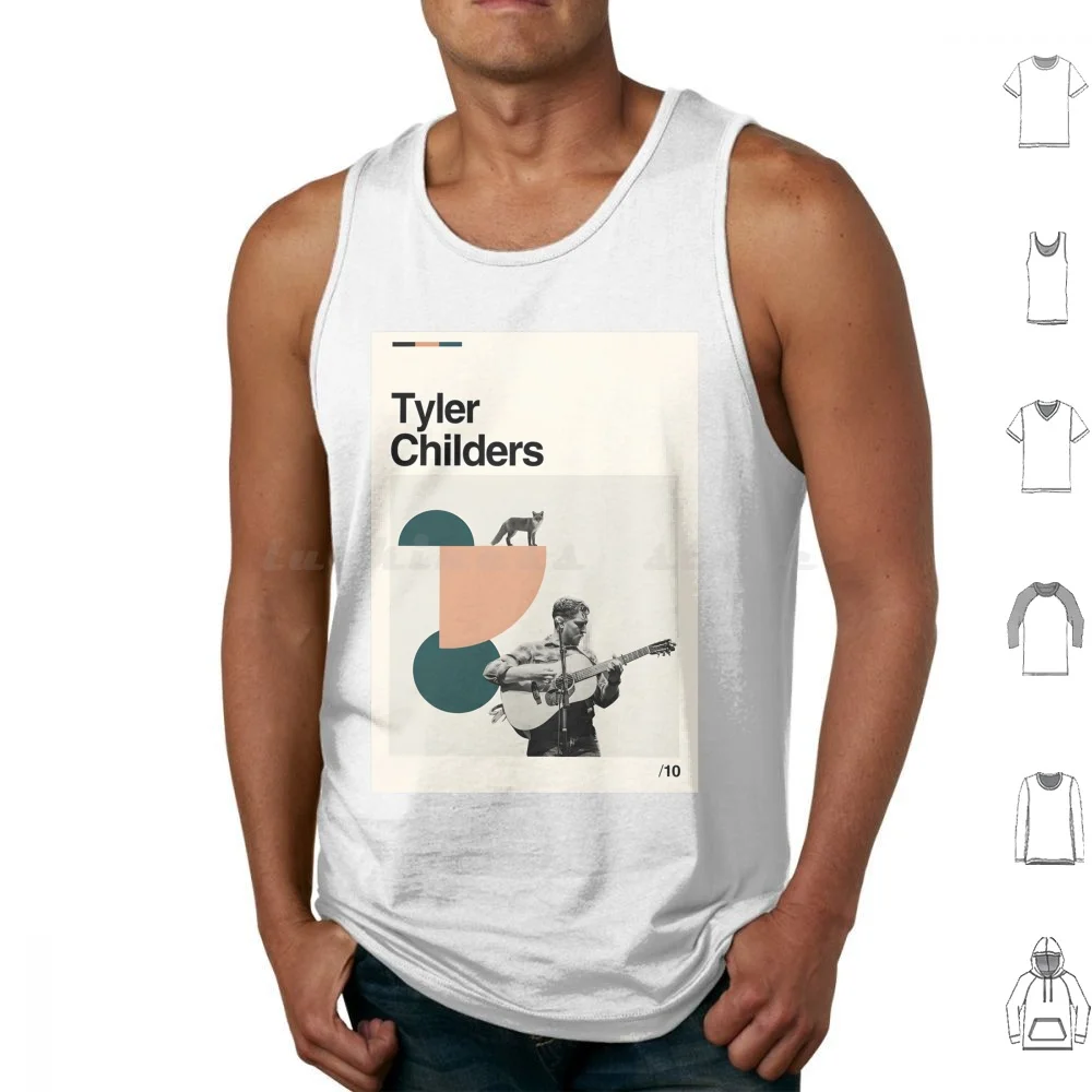 Childers Retro Album Tank Tops Vest Sleeveless Tyler Childers Music Country Outlaw Band Tyler Childers Tour Tyler Childers
