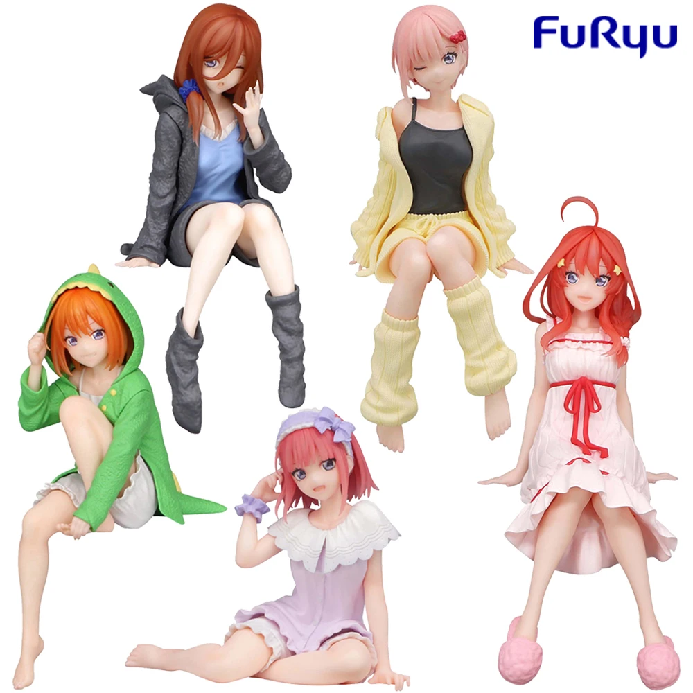 Furyu Noodle Stopper The Quintessential Quintuplets Nakano Ichika Nino Miku Yotsuba Itsuki Roomwear Ver. Anime Figure Model Toys