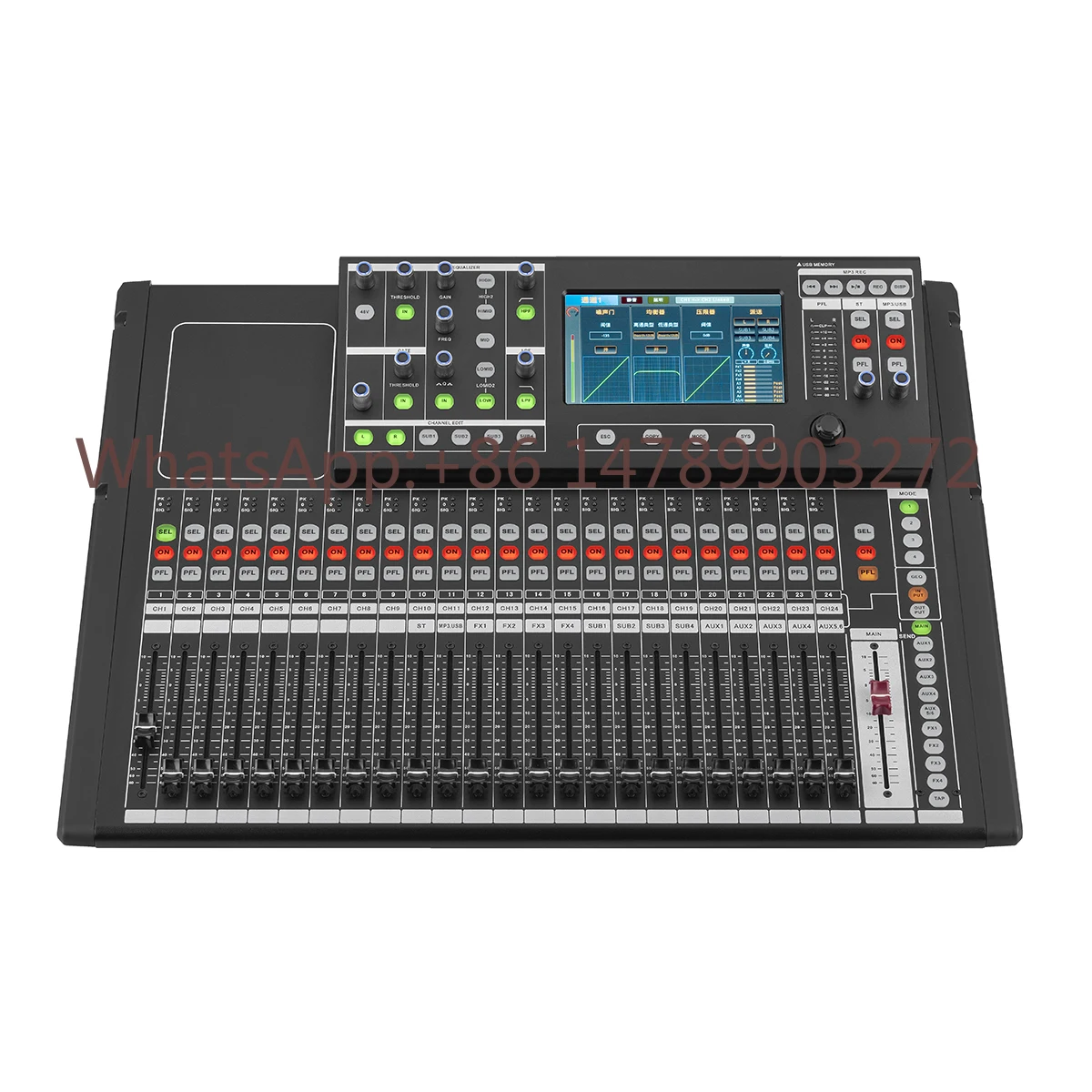 

SONO T24S Professional Dj Controller Digital Mixer 28-channel Music Console Dj Controller/audio Console Mixer