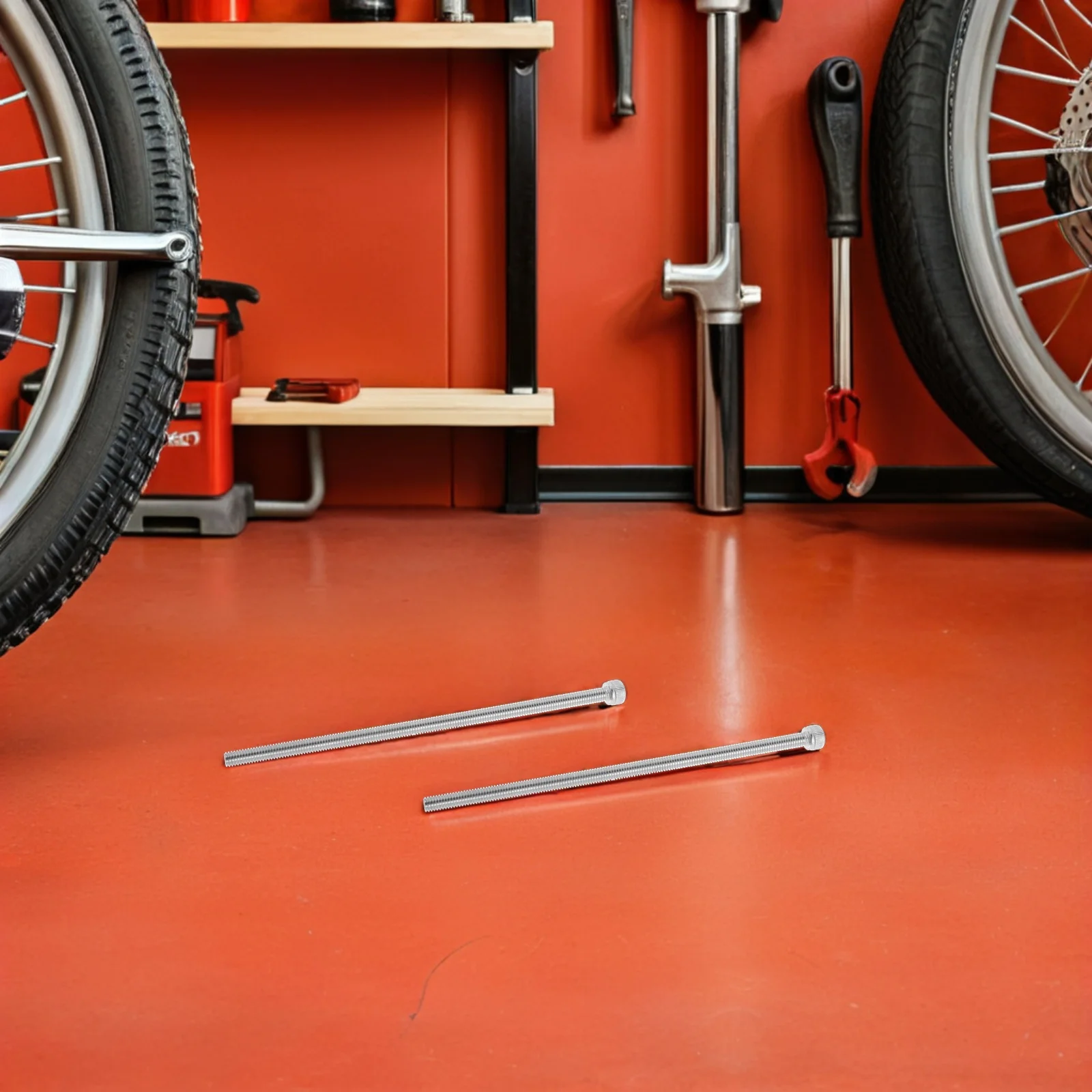 

4Pcs Bike Handlebar Stem Screws M6x150mm Stainless Steel Bike Stem Riser Long Bolts Bicycle Handlebar Extension Adjustment Bolt