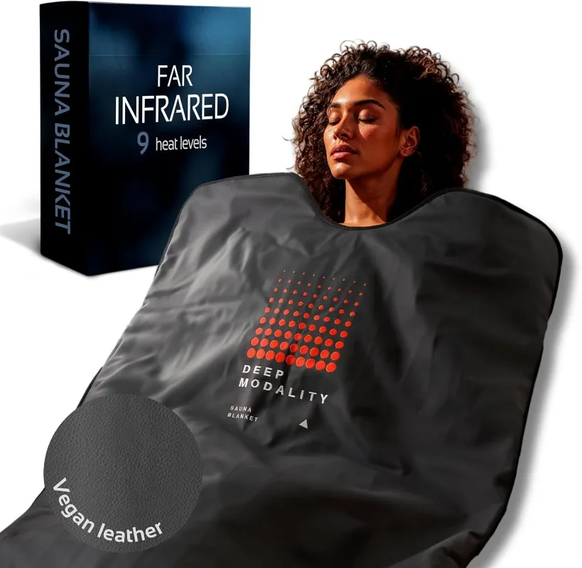 Premium Edition Blanket Far Infrared Infrared Sauna Blanket Home Personal Sauna Infared Sauna for Detox & Recovery No Arm Holes