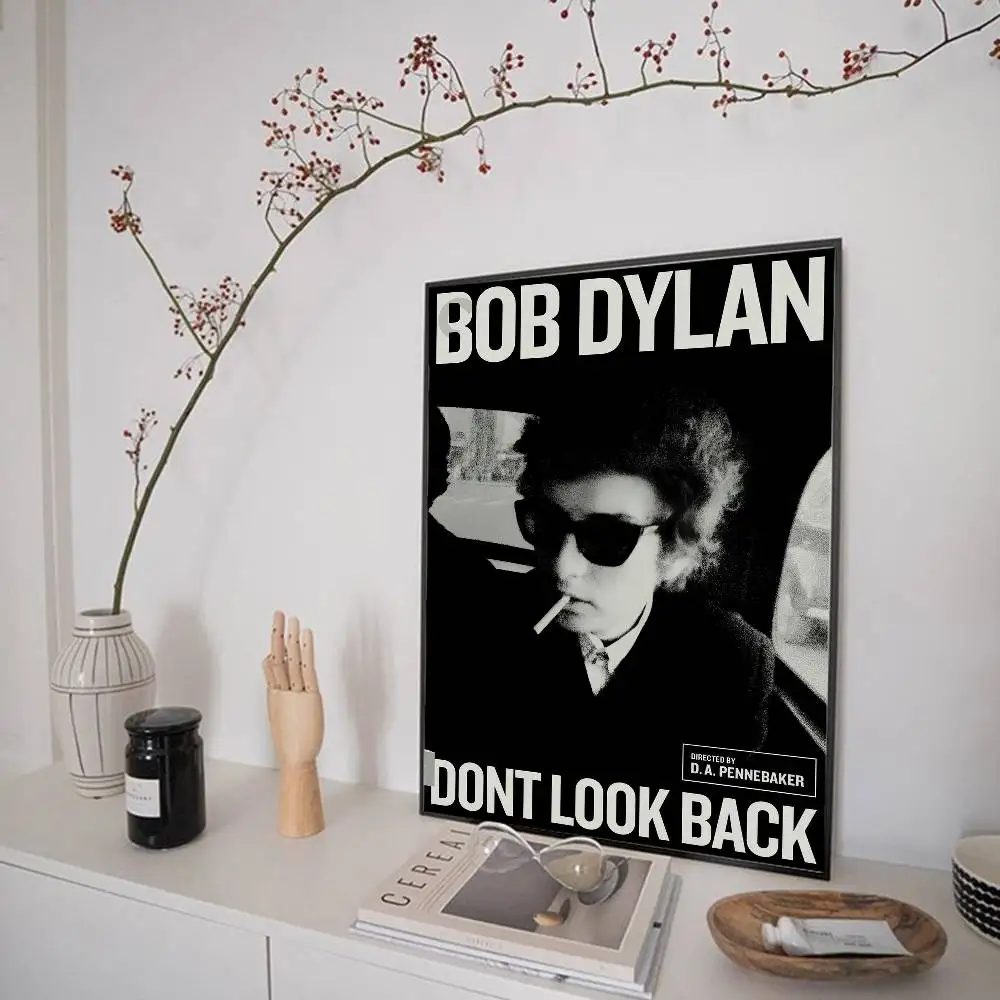 المغني الكلاسيكي بوب ديلان الفيلم الكلاسيكي الملصقات خمر غرفة بار مقهى ديكور الشمال ديكور المنزل #3