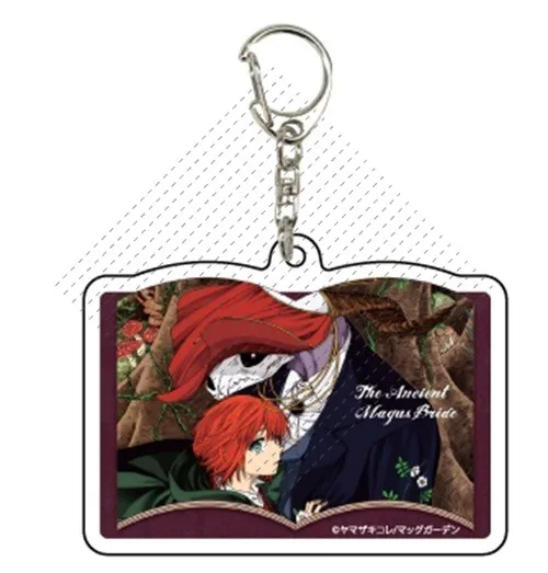 Spiel Hatori Chise Elias Ainsworth Eriasu Einzuwasu Schlüsselanhänger Puppe Anime Acryl Schlüsselanhänger Anhänger als Geschenk