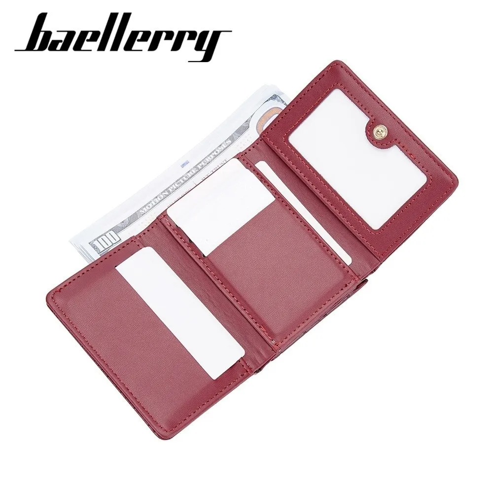 Fashion PU Leather Short Wallet Crocodile Pattern Portable Coin Purse Lightweight Korean Money Bag Women Wallet