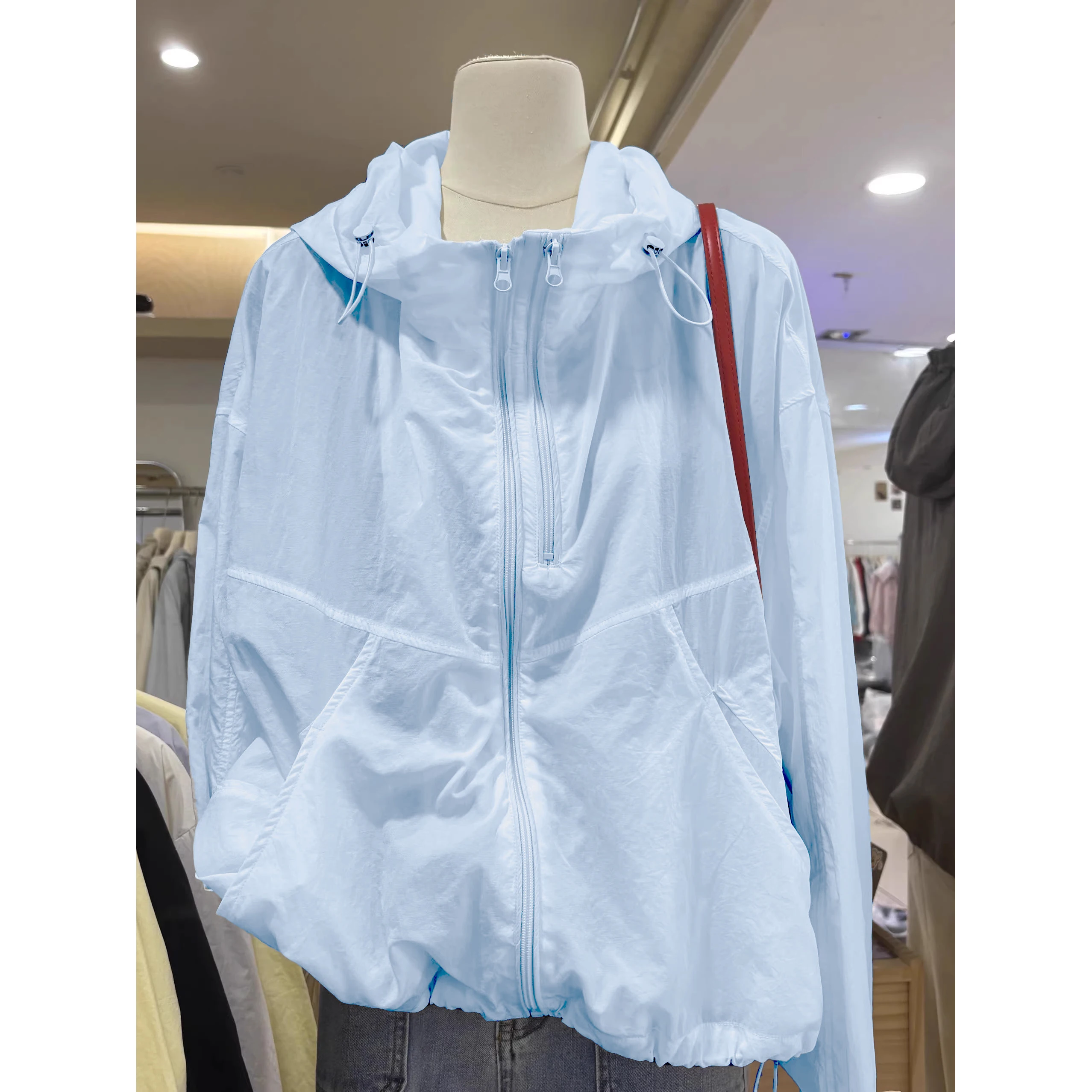 Blue [double zipper design]