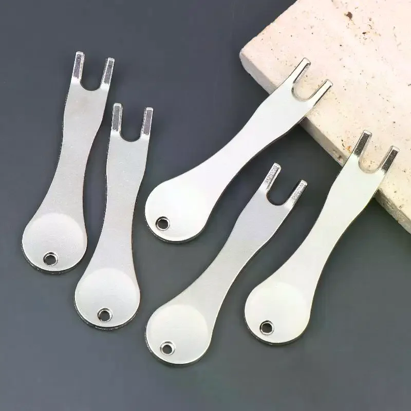 1/5Pcs Guitar Bridge Pin Remover String Nail Peg Puller Tool Chrome Metal Acoustic Folk Bass Pulling Bridge Extractor Accessory
