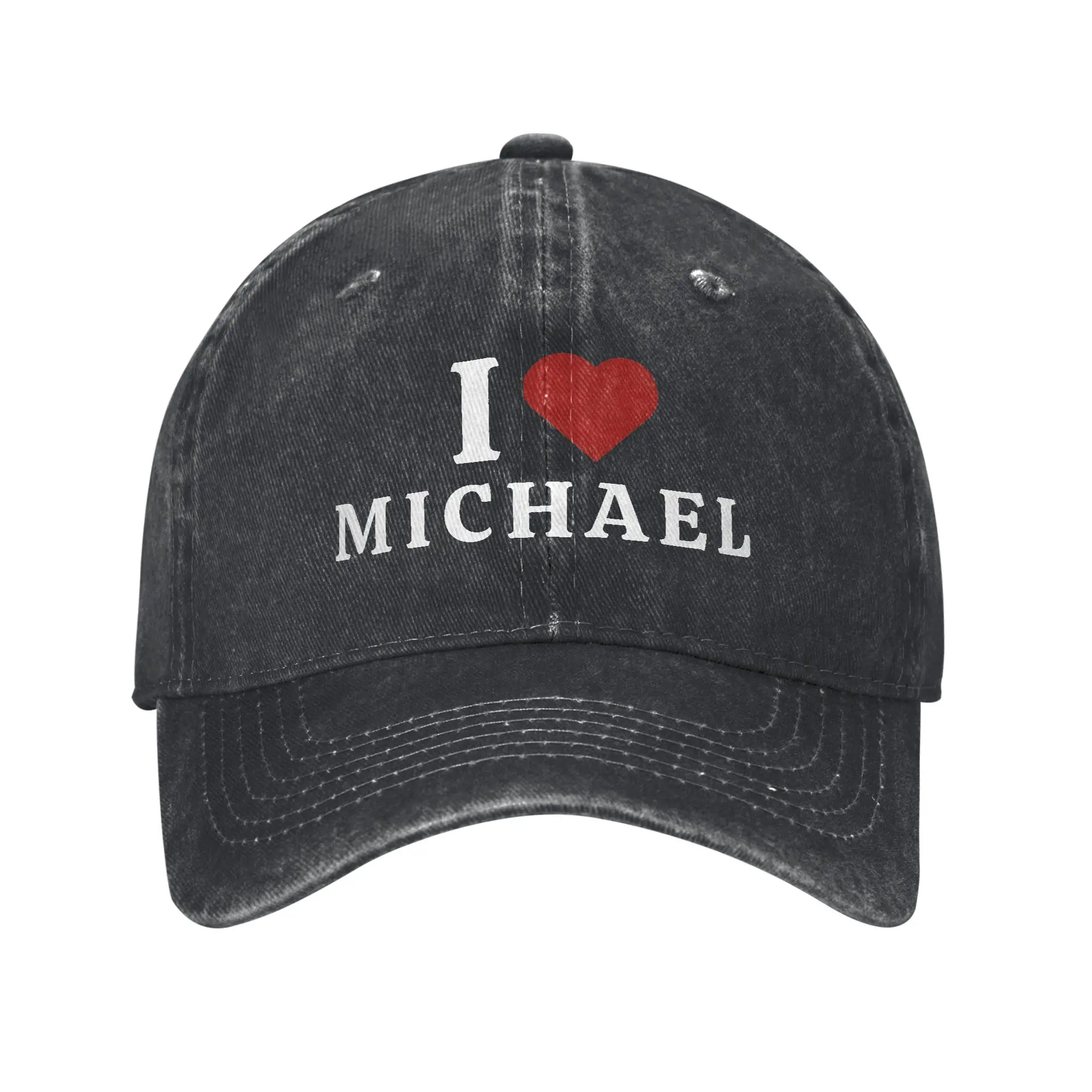 King of Pop Michaeles Jacksones MJ Print Cap For Unisex Cotton  Trucker Hat Lerisure Wear Baseball Cap Adjustable