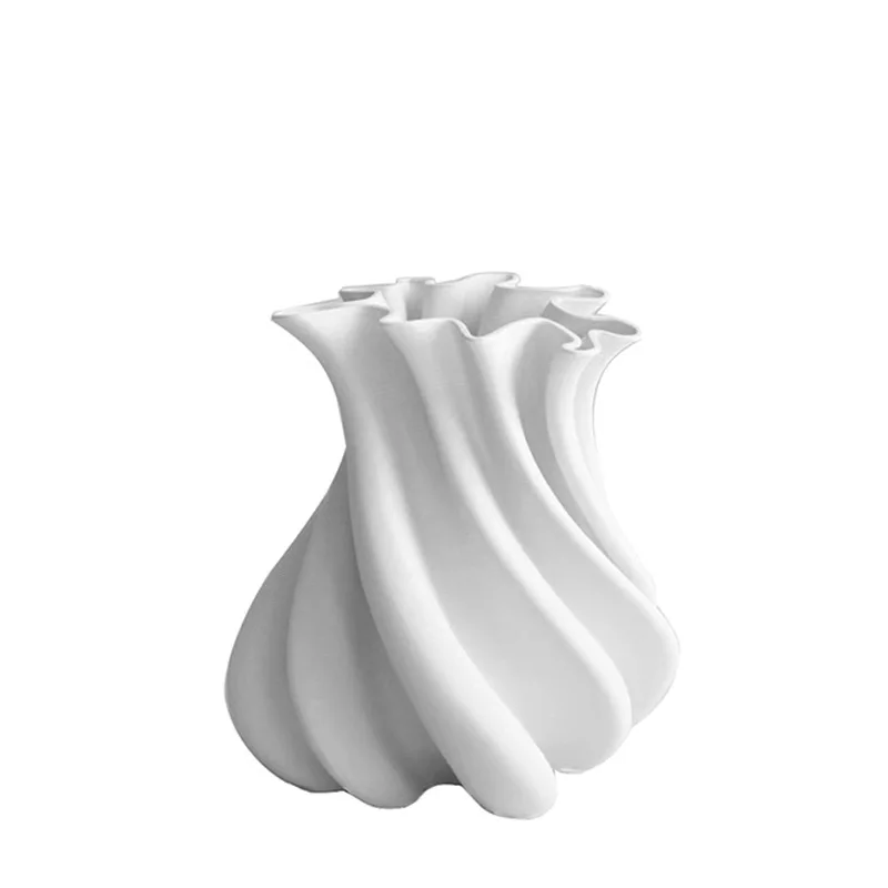 

Modern light luxury creative vase, new Chinese flower arrangement ornament on the dining table