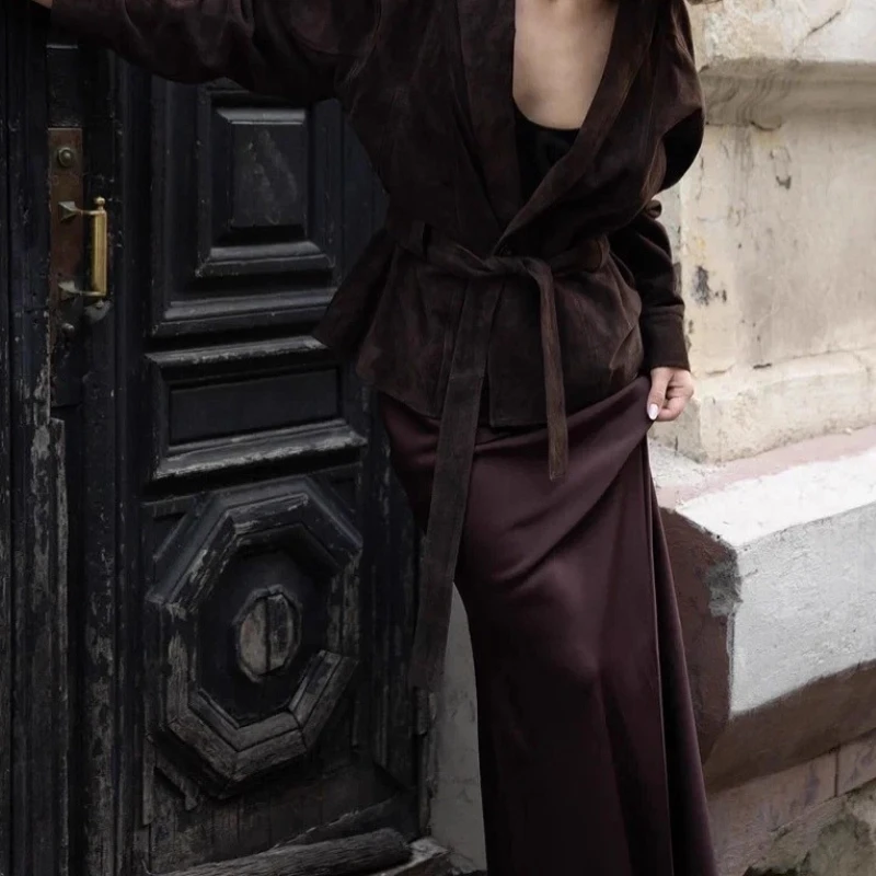 

2025 Women's Autumn Fashion Waist-Defined Unique Stylish High-Quality Coat