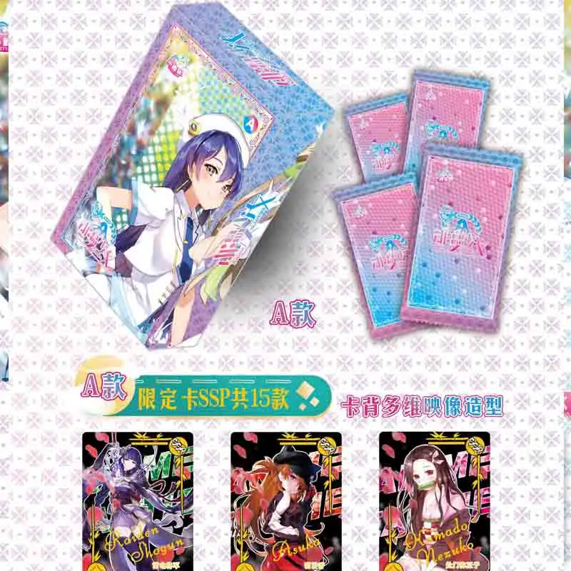 Goddess Story Trading Cards Booster Box Anime Girls Collection Game Rare UR SR SP Character Gifts view 4