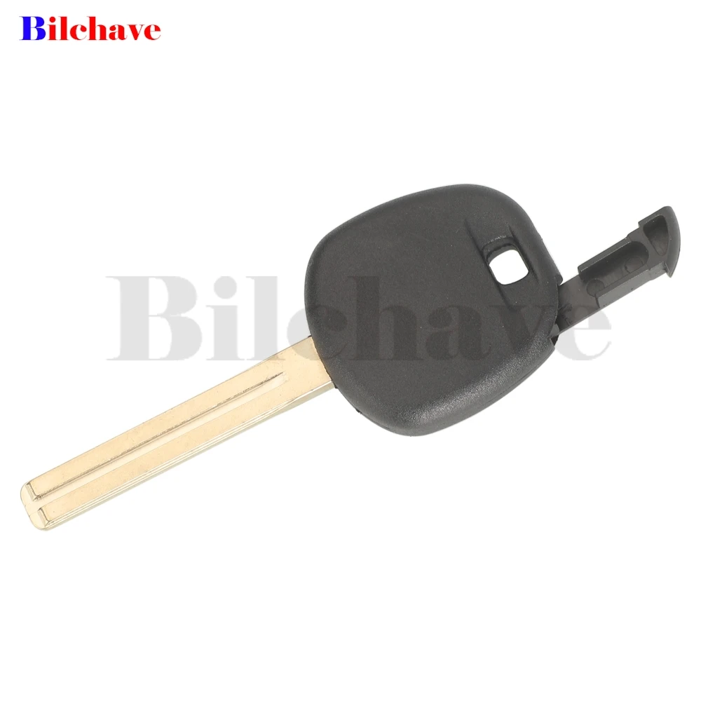 Jingyuqin-carcasa de llave de transpondedor de coche de hoja larga TOY40 para Toyota, Lexus, sin Chip, funda Fob, hoja de llave sin cortar de repuesto