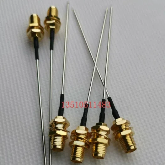 SMA-KYB1 Copper Tube RF Coaxial Test Line SMA Female Single Head SFT50-1 Half Steel RF High Frequency Test Line