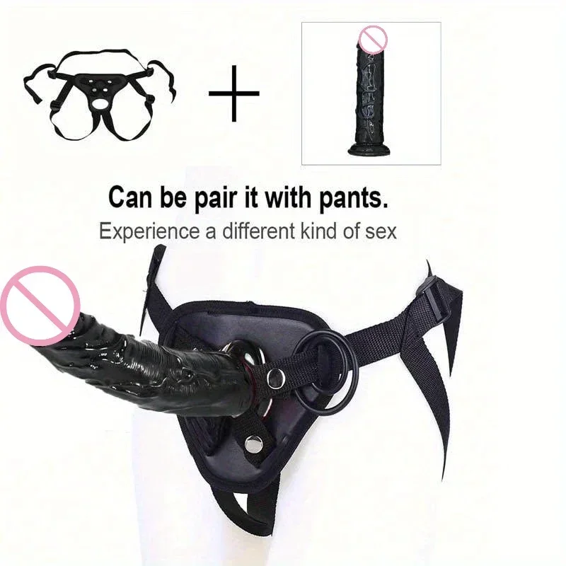 Strap on Dildo Pants Sex Toys for Women Erotic Wearable Strapon Penis for Lesbian G Spot Stimulator Adult Standard Size Panties
