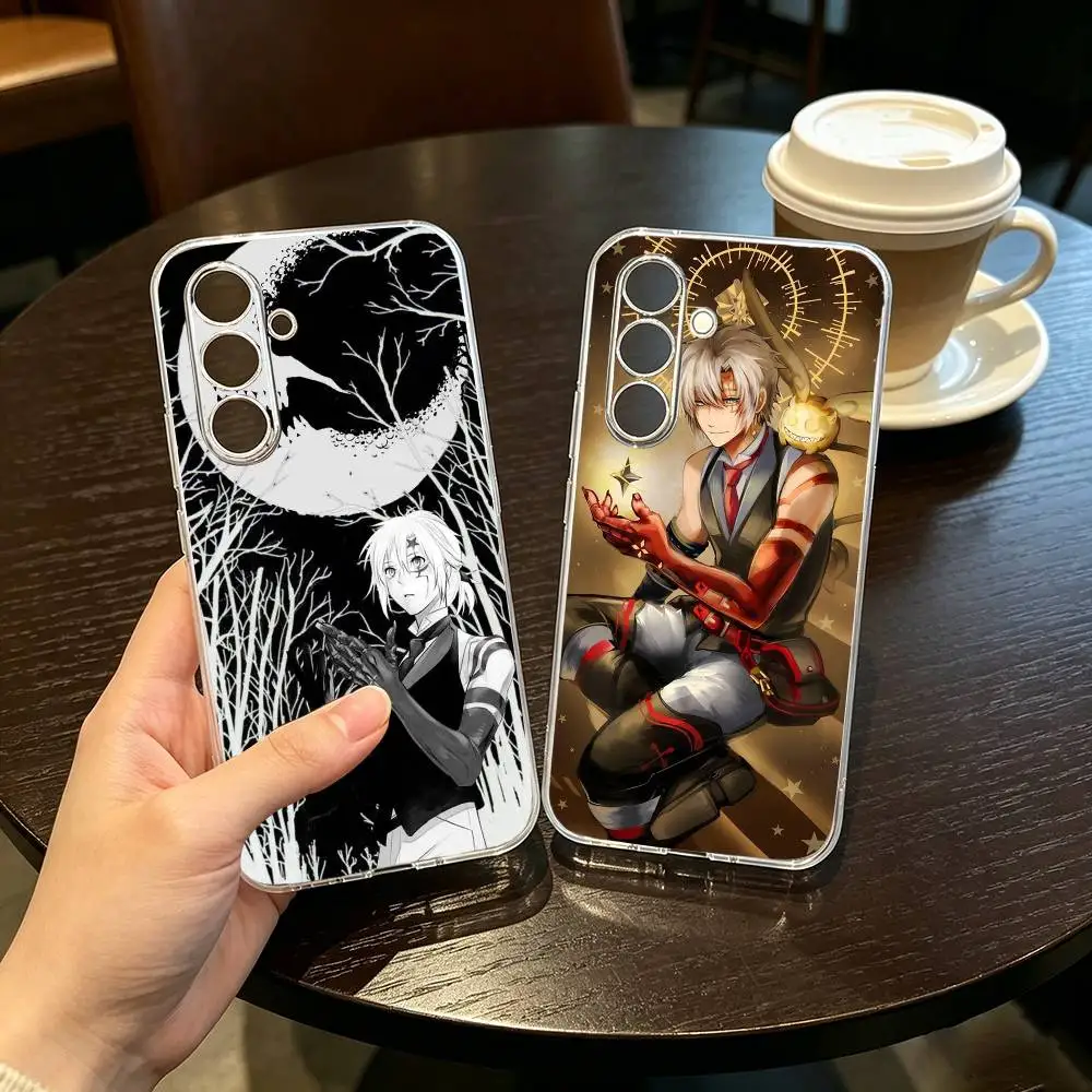Funda de teléfono D.Gray-man Allen Walker para SamsungA10,12,20,21S,30,31,40,50,51,52,70,71, funda transparente