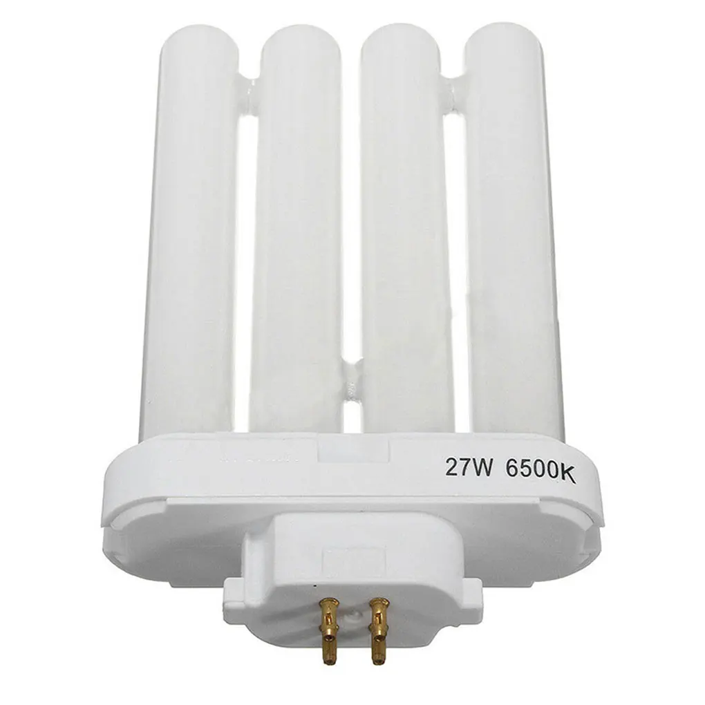 FML 27EX-N 27W 4 Pin Quad Tube Energy Saving Compact Fluorescent Light Bulb 6500K 4 Rows Light Bulb