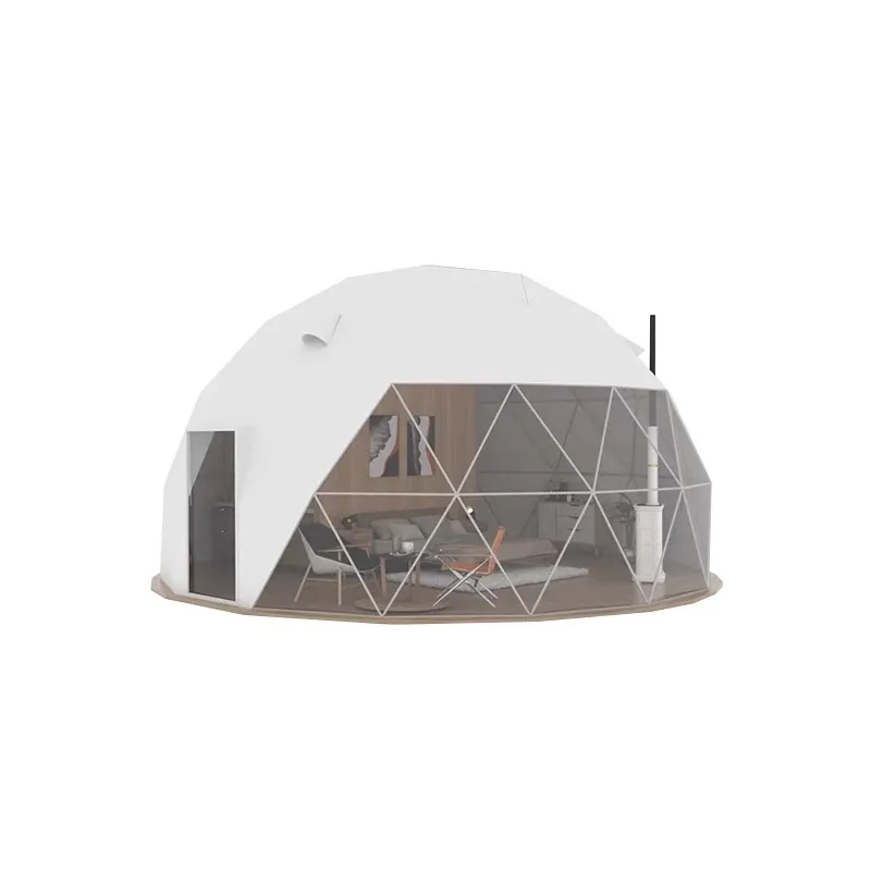 Transparent Starry Sky Tent Scenic Area Exhibition Catering With Chimney Bathroom Tent Homestay Campground Outdoor