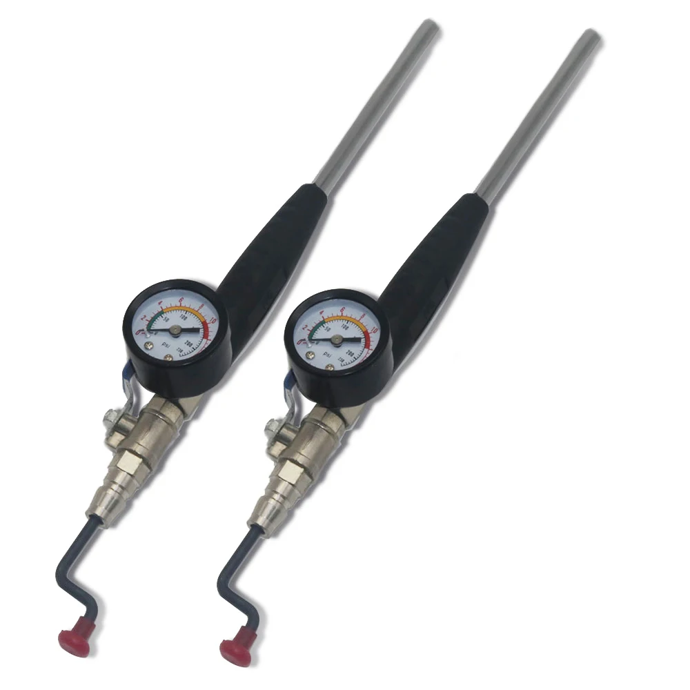 Pressure test switch tire inflatable nozzle crank durable car large truck copper head valve core valve nozzles single head wrenc