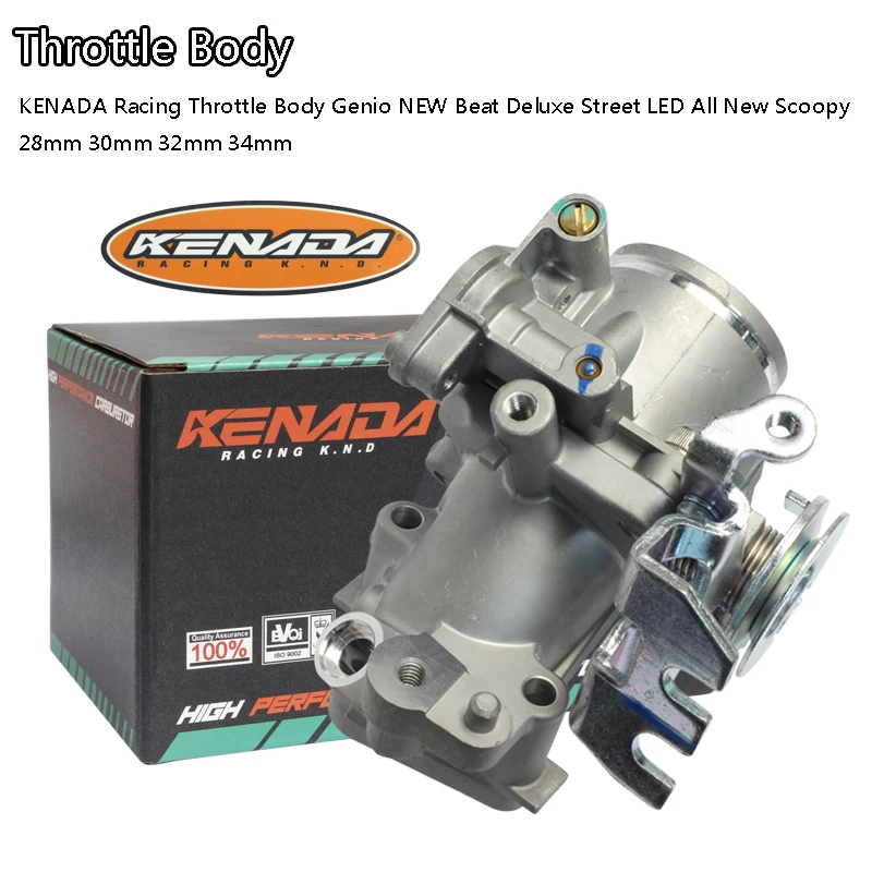 

KENADA Racing Throttle Body Genio NEW Beat Deluxe Street LED All New Scoopy 28 30 32 34mm