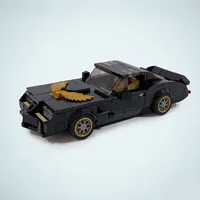 350PCS MOC Firebird Trans Am Speed Champions Super Sports Cars Building Blocks Model Bricks Set Kids Toys Gifts For Boys Girls