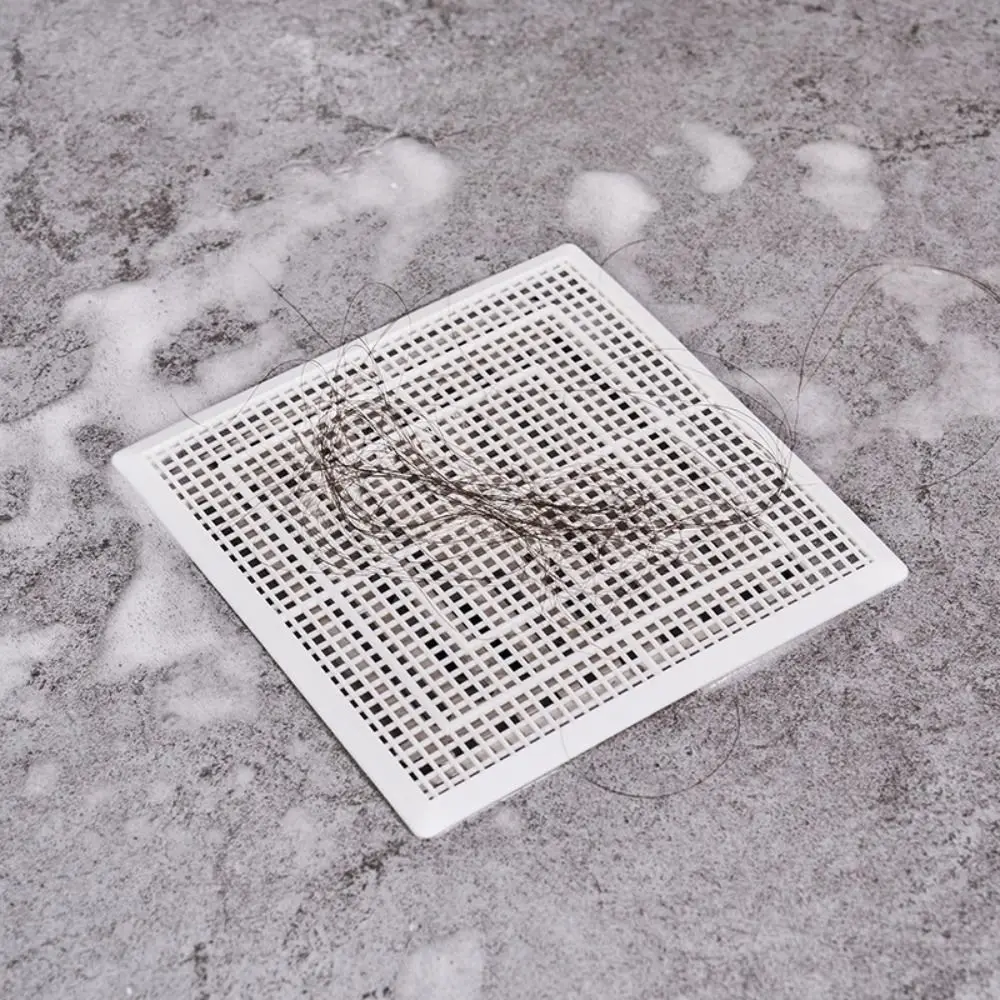 1 Pcs Anti-clogging Sink Filter Heat-resistant Mesh Drain Hair Catcher Plastic Multifunctional Sink Strainer Net Bathroom