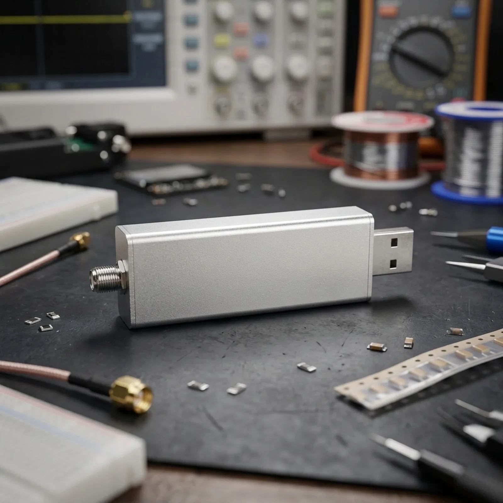 RTLSDR with Temperature Controlled for crystal Oscillator for Full BandS Signal Reception and Temperature Compensation