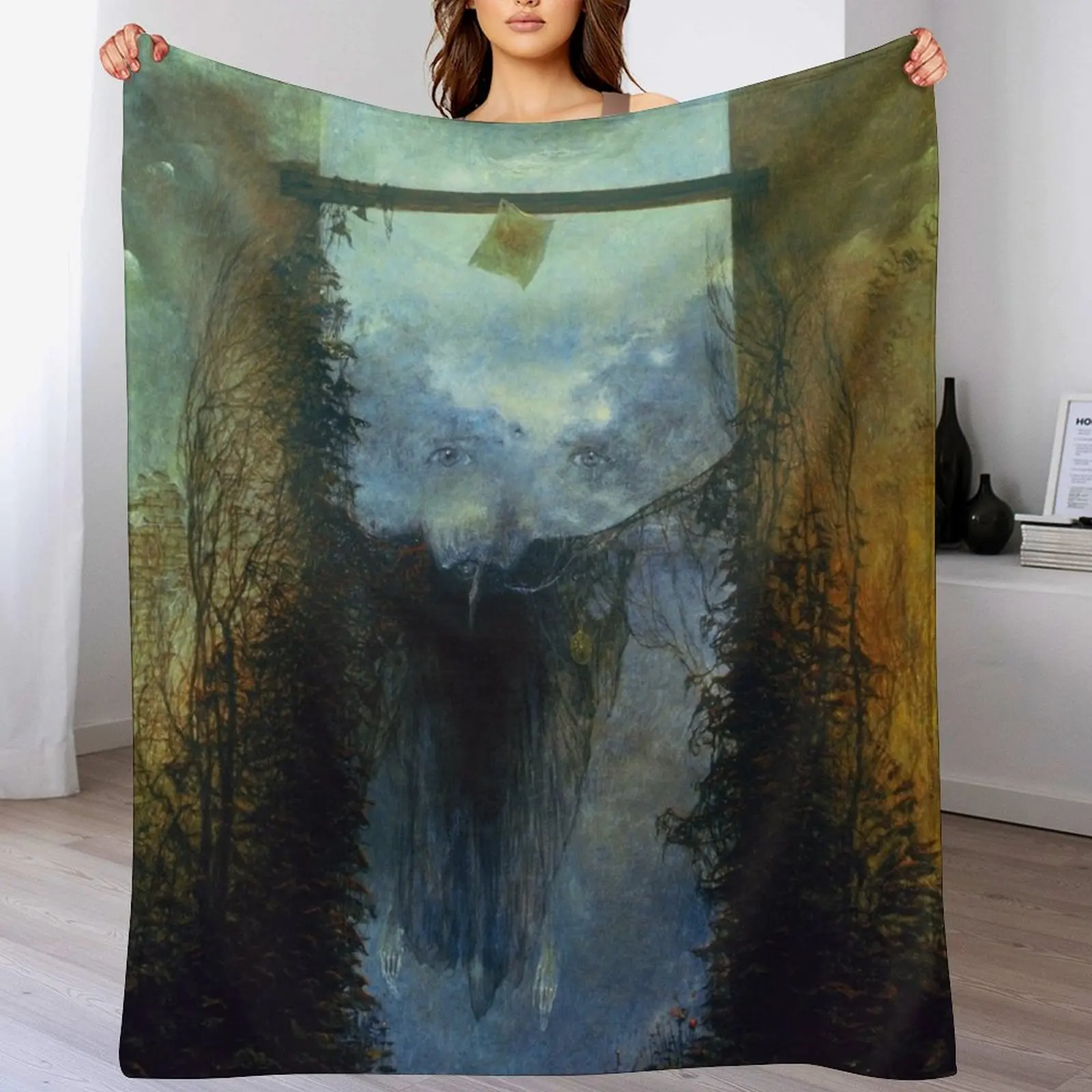 

Untitled (Garden), by Zdzisaw Beksiski Throw Blanket christmas gifts Hair Beautifuls Luxury Throw Blankets