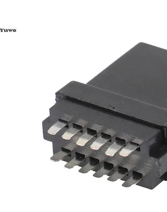 1Set untuk NGC SNES N64 Konektor Kabel Pria 12Pin Konektor Multi Keluar/Plug AV Perbaikan DIY untuk GameCube SFC Plug