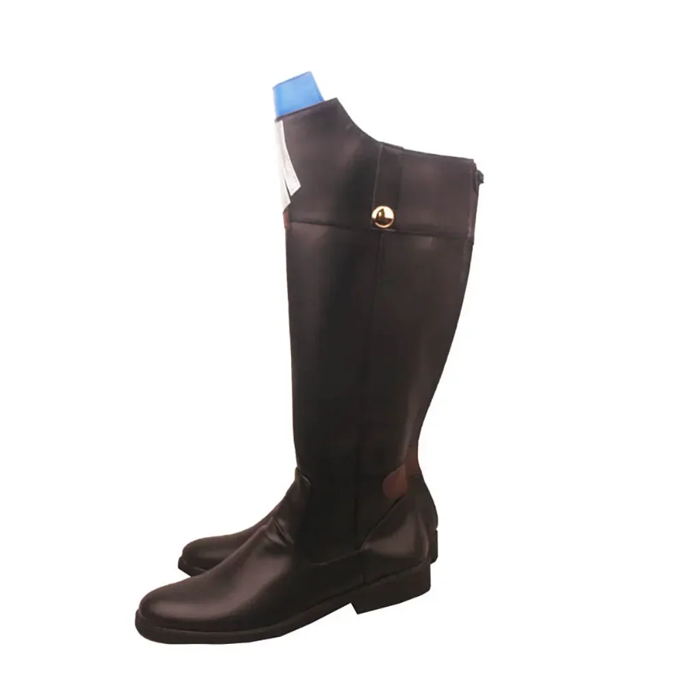 Custom Made Honkai: Star Rail Gepard Cosplay Boots - Unisex Leather Shoes