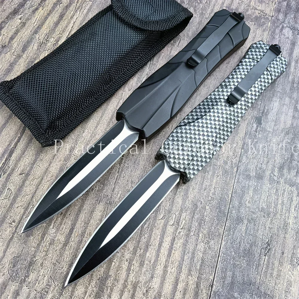 Multifunction BM Open Outdoor D2 Blade Hunting Knife Tactical EDC Knives ABS Handle Survival Pocket Tool with Clip