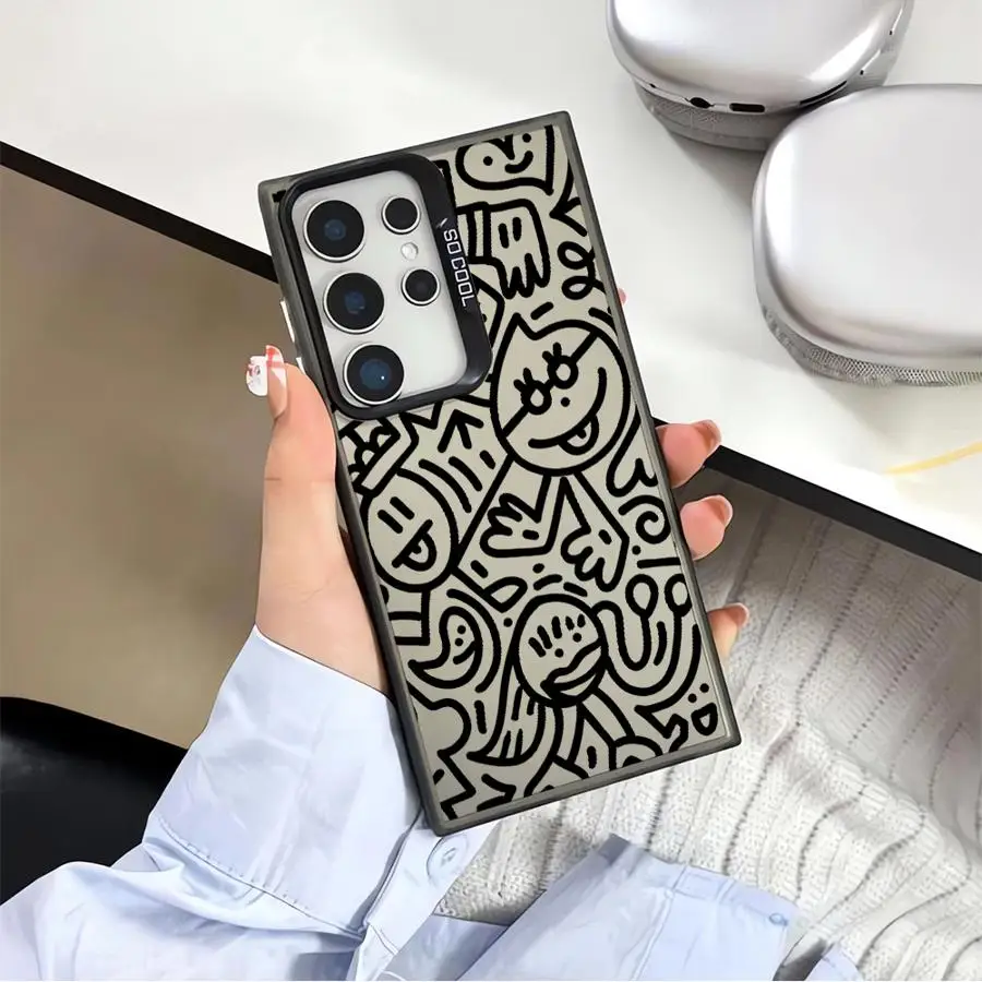 حافظة لهاتف سامسونج جالاكسي S21 S24Ultra S20 FE S24 FE S25Plus نوت 20 Ultra S22 Ultra S25 S23 غطاء ناعم #2