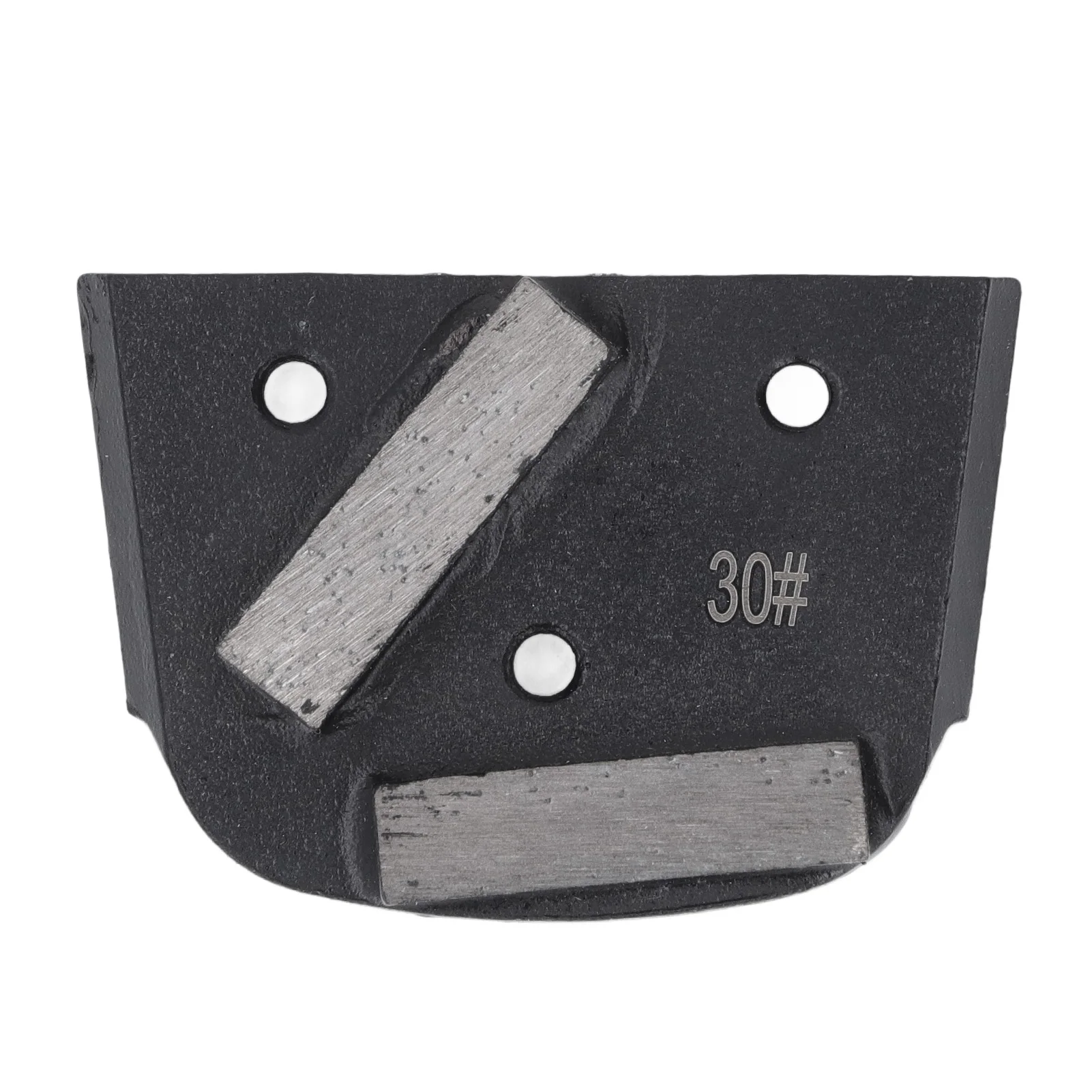 연마 블록 3개입 30 그릿 연마 슈즈 2개 이빨 연마 슈즈 블록 도구 콘크리트 페인트 바닥용