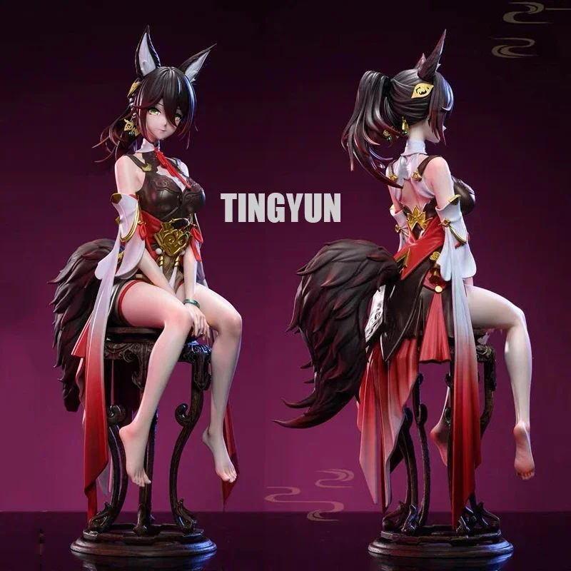 Tingyun Figurine Game Honkai Star Rail Gk Figures Figurals  Action Figure Sitting Model Pvc ornamentsanime for gift birthday