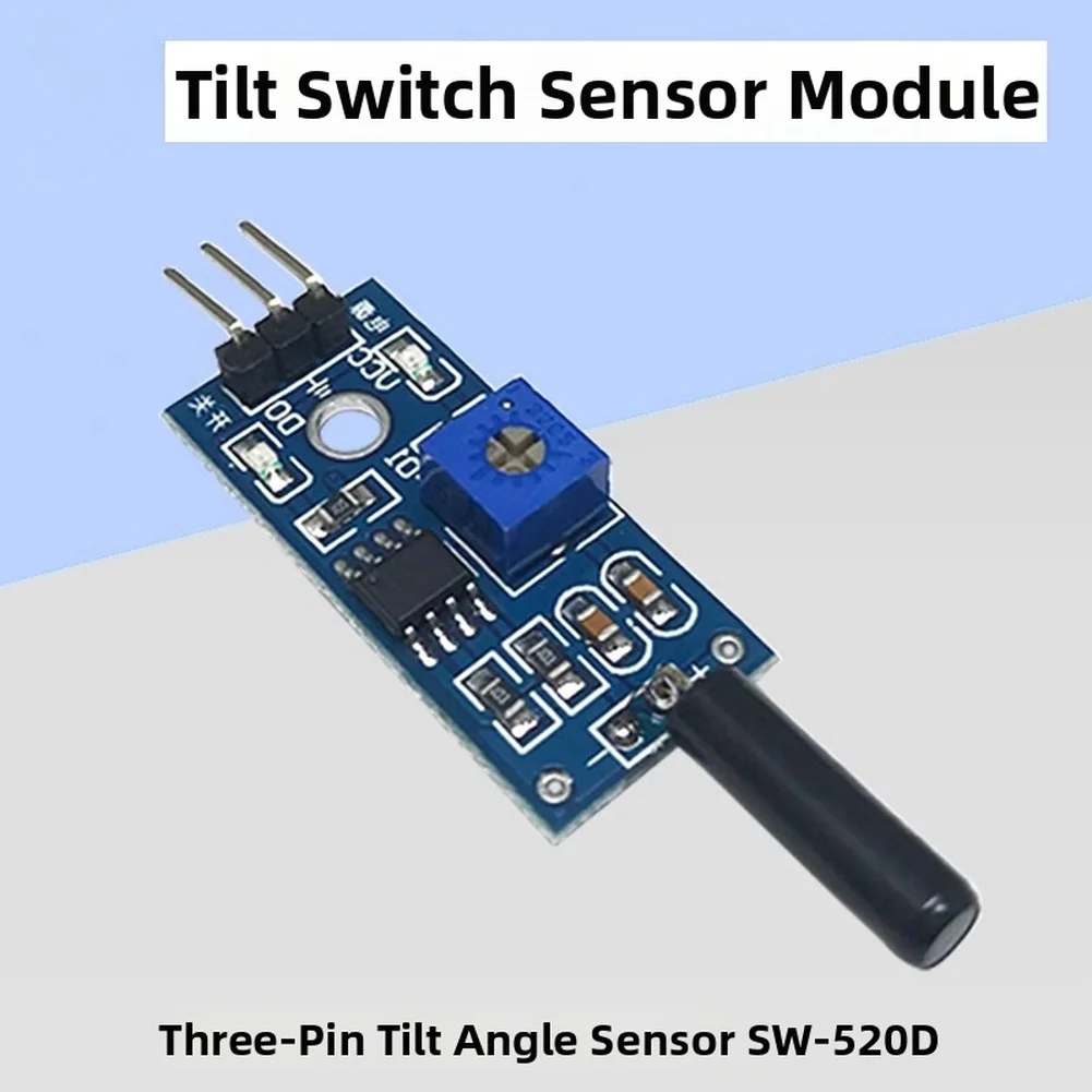 5PCS SW-520D Tilt Sensor Angle Detection Switch 3.3-5V Digital Output For For Arduino DIY Electronic Project Components