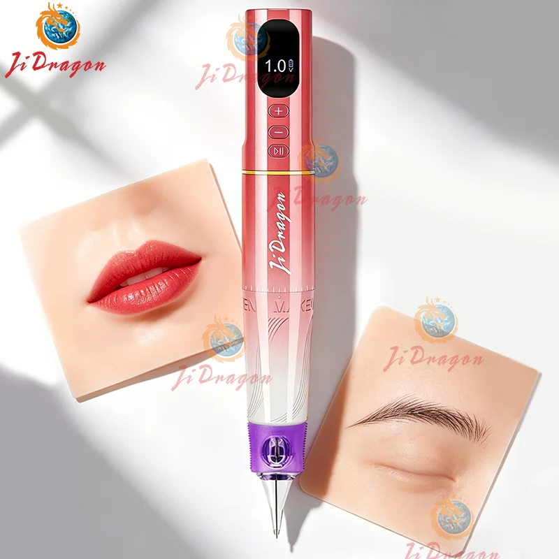 

Professional Wireless PMU Machine for Permanent Makeup Microblading Eyebrows Eyeliner Lip SMP Rotary Tattoo Pen Set Tool