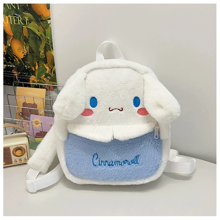 Y2K Miniso Kawaii Cat Lolita Bag Cute Shoulder Bag Girls Transparent Pocket Harajuku Crossbody Bag Women's Fashion Backpacks