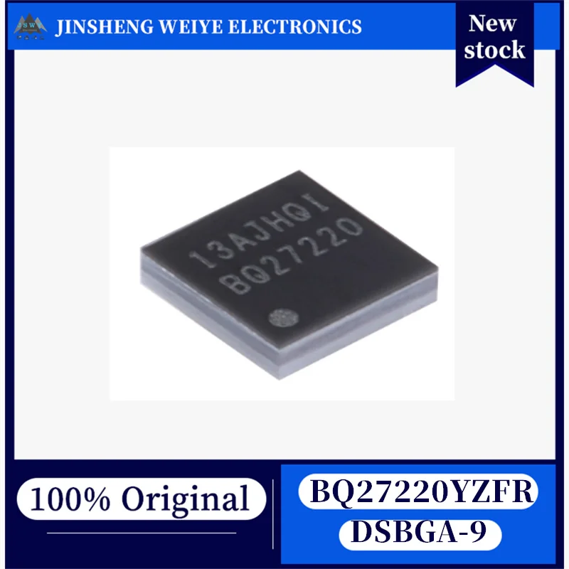 (10/50 pieces) BQ27220YZFR BQ27220 DSBGA-9 Single Cell Battery Power Monitor, Original and In Stock, Chipset