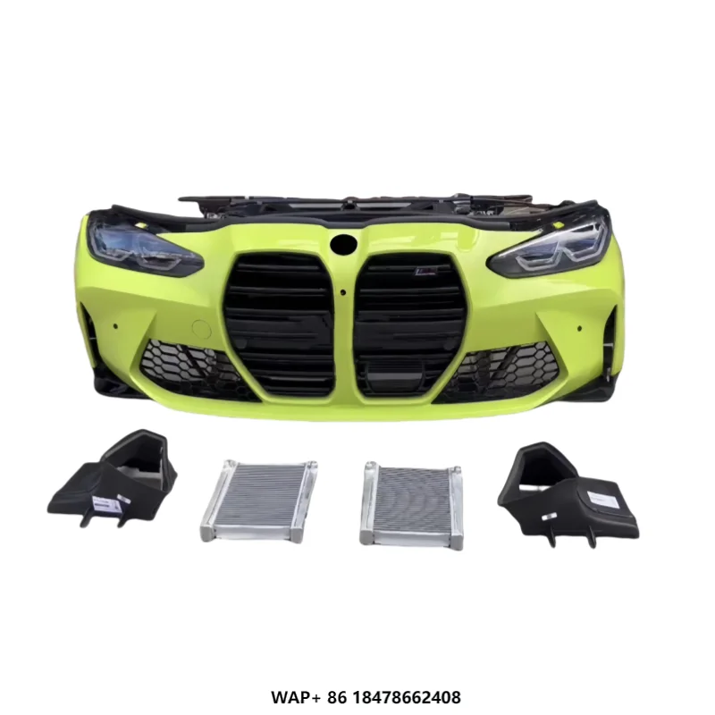 

For G80 M3 G82 M4 G83 Front Bumper Assembly with Radiator and Headlights Hood Fenders for New Cars