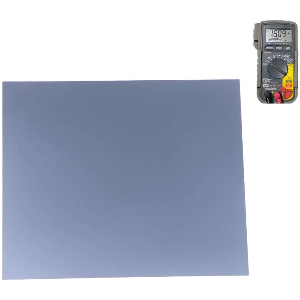 Silver Matte Reflective Polarizer Film for LCD Screen Repair on Calculators Multimeters Game Consoles Remote Controls