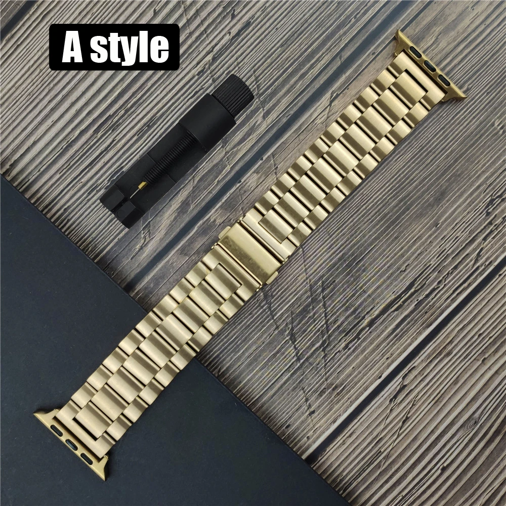 Klassisches Edelstahlarmband für Apple Watch 11 10 46mm 42mm, Ultra 2 49mm, 9 8 7 6 5 4 SE 45mm 44mm 41mm 40mm, 3 38mm Armband