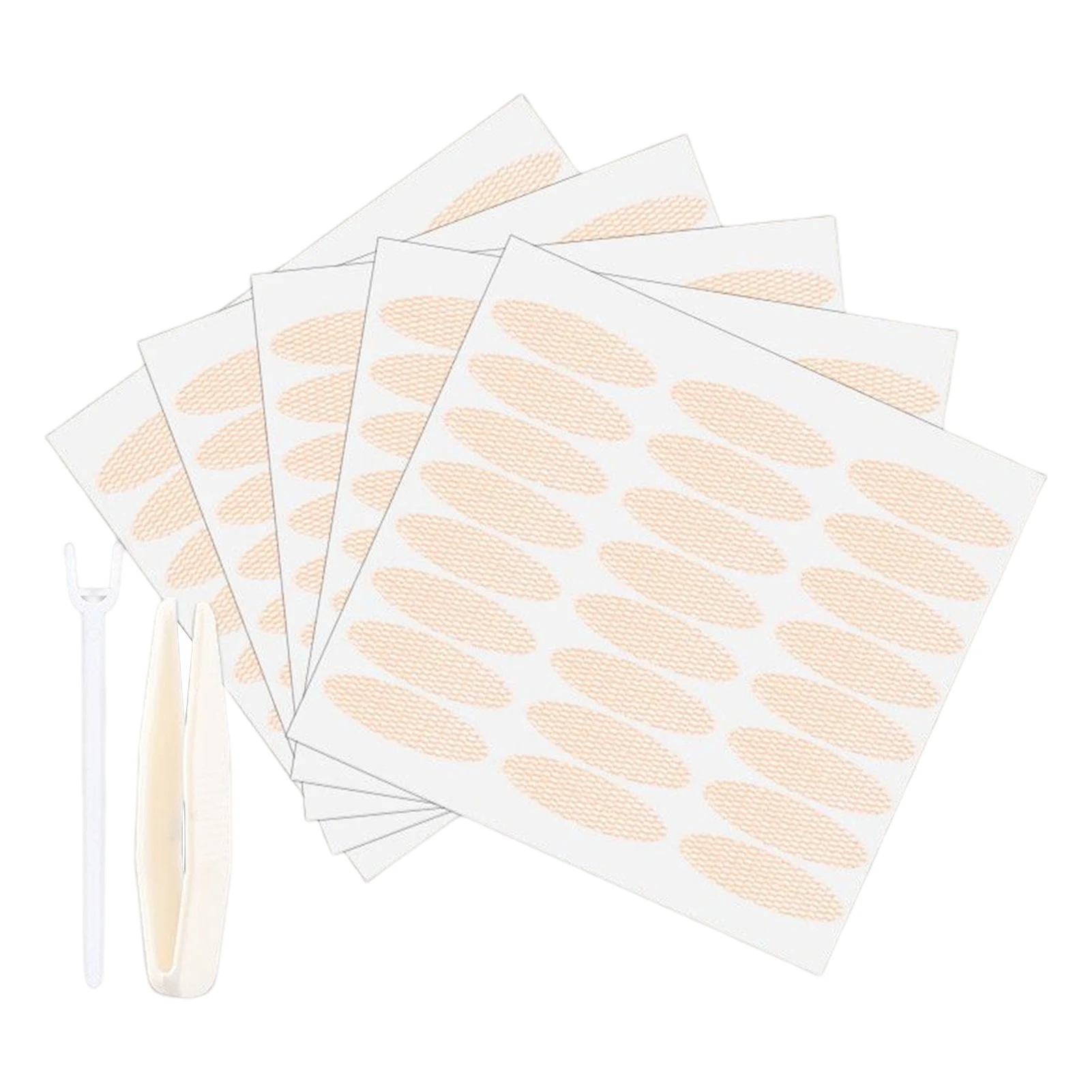 240 Stuks Ooglid Lifter Strips Lijmvrije Heldere Beige Ooglid Lifter Strips Voor Vrouwen Meisjes Met Enkel Ooglid Jan88