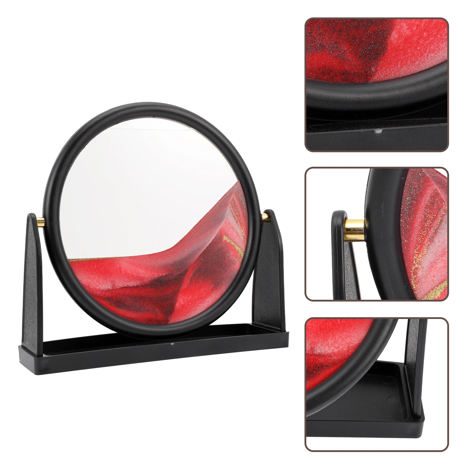 Landscape Quicksand Painting Sand Art Liquid Dynamic Decor Desktop Ornament Sand Landscape Decoration Wear Resistant