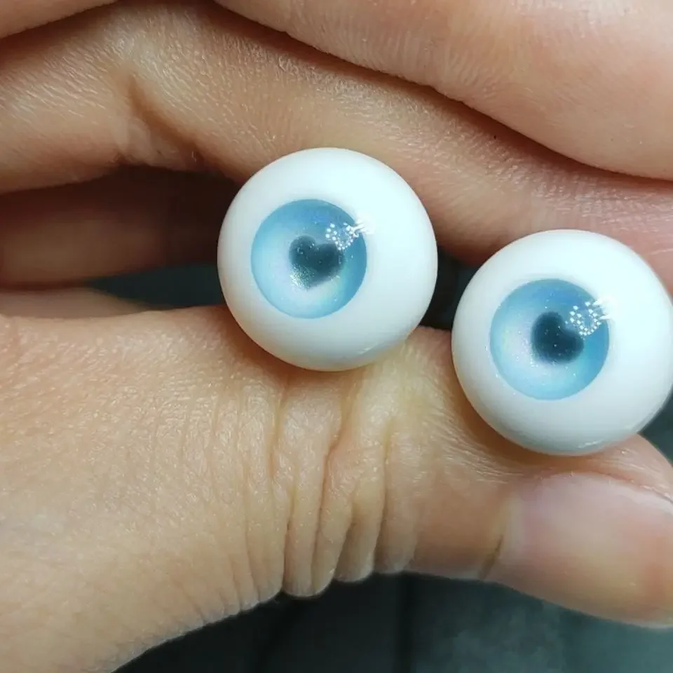 

Blue Pink Doll Eyes 12/14/16mm for 1/3 1/4 1/6 Bjd Doll Plaster Eyeball Imitate Glass Girl Toys Diy Dress Up Doll Accessories